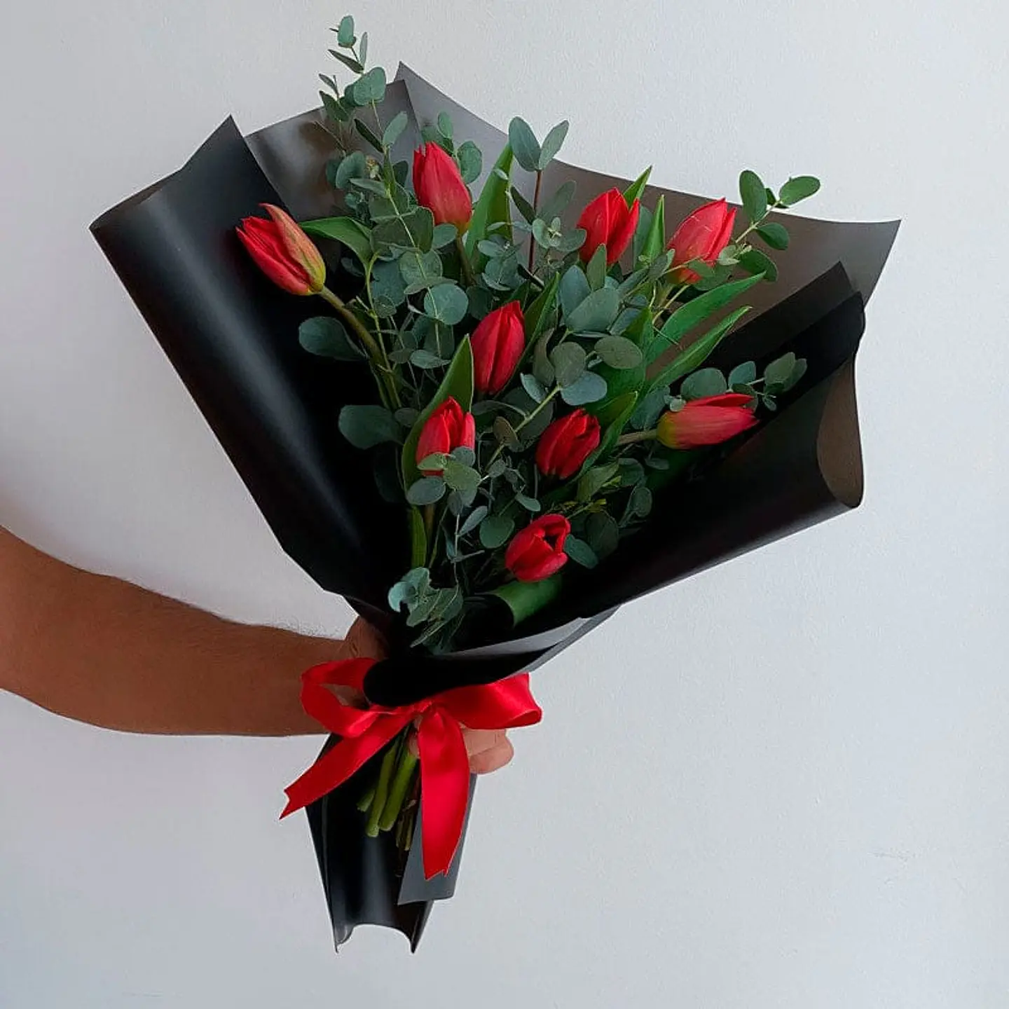 Ramo de 10 Tulipanes 1