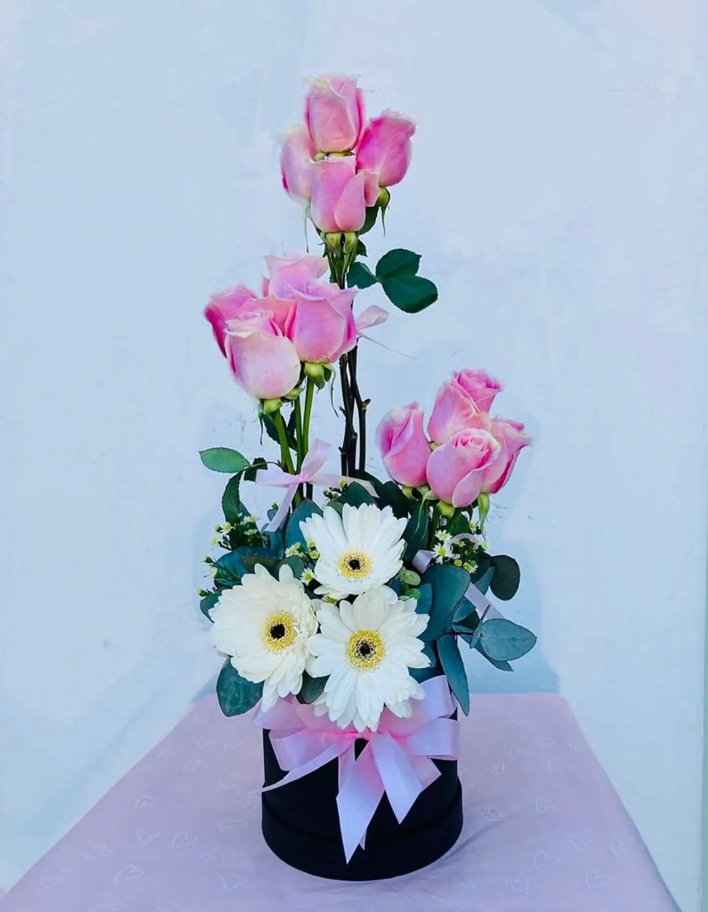 Arreglo de Rosas y Gerberas 1