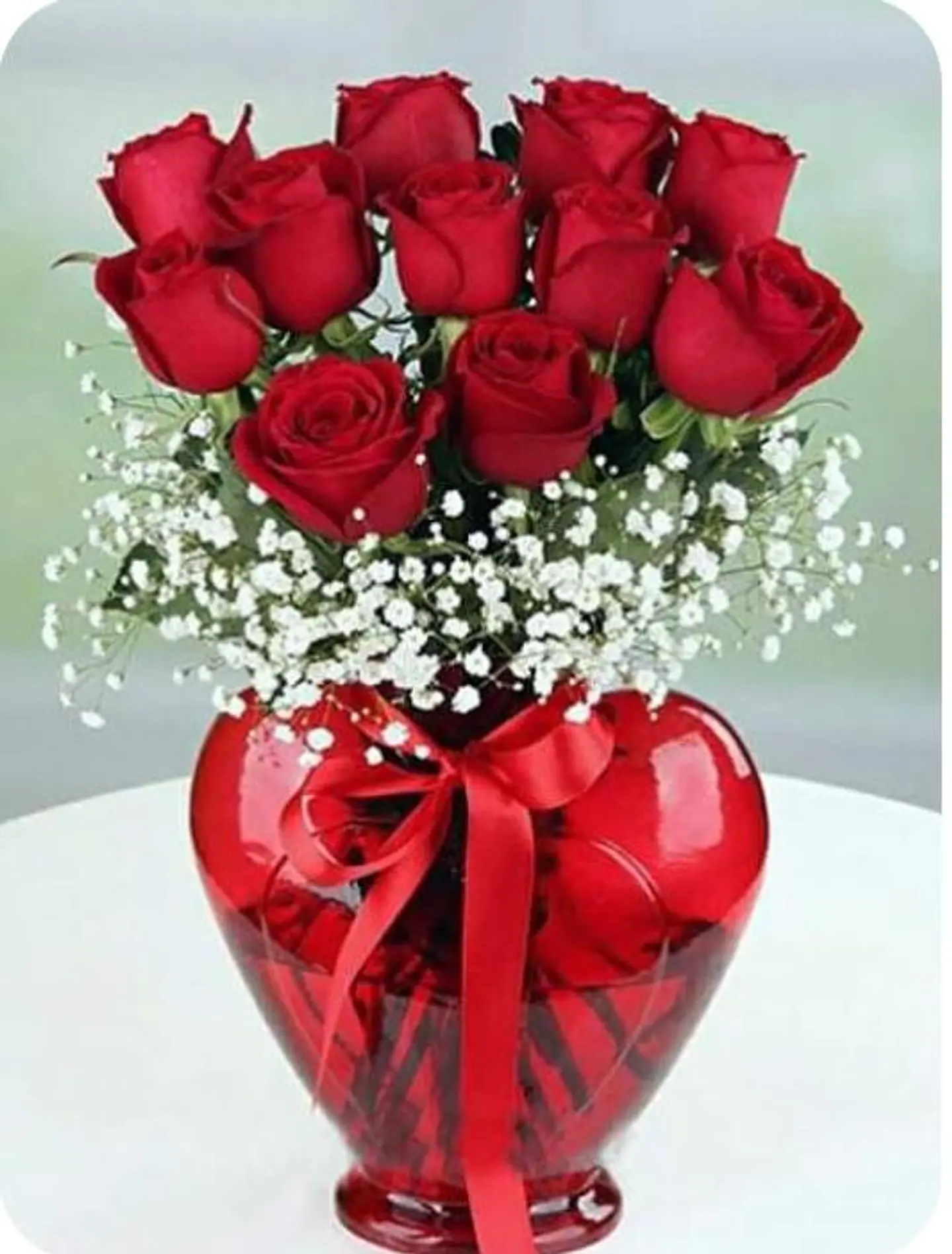 Florero de 18 Rosas 1