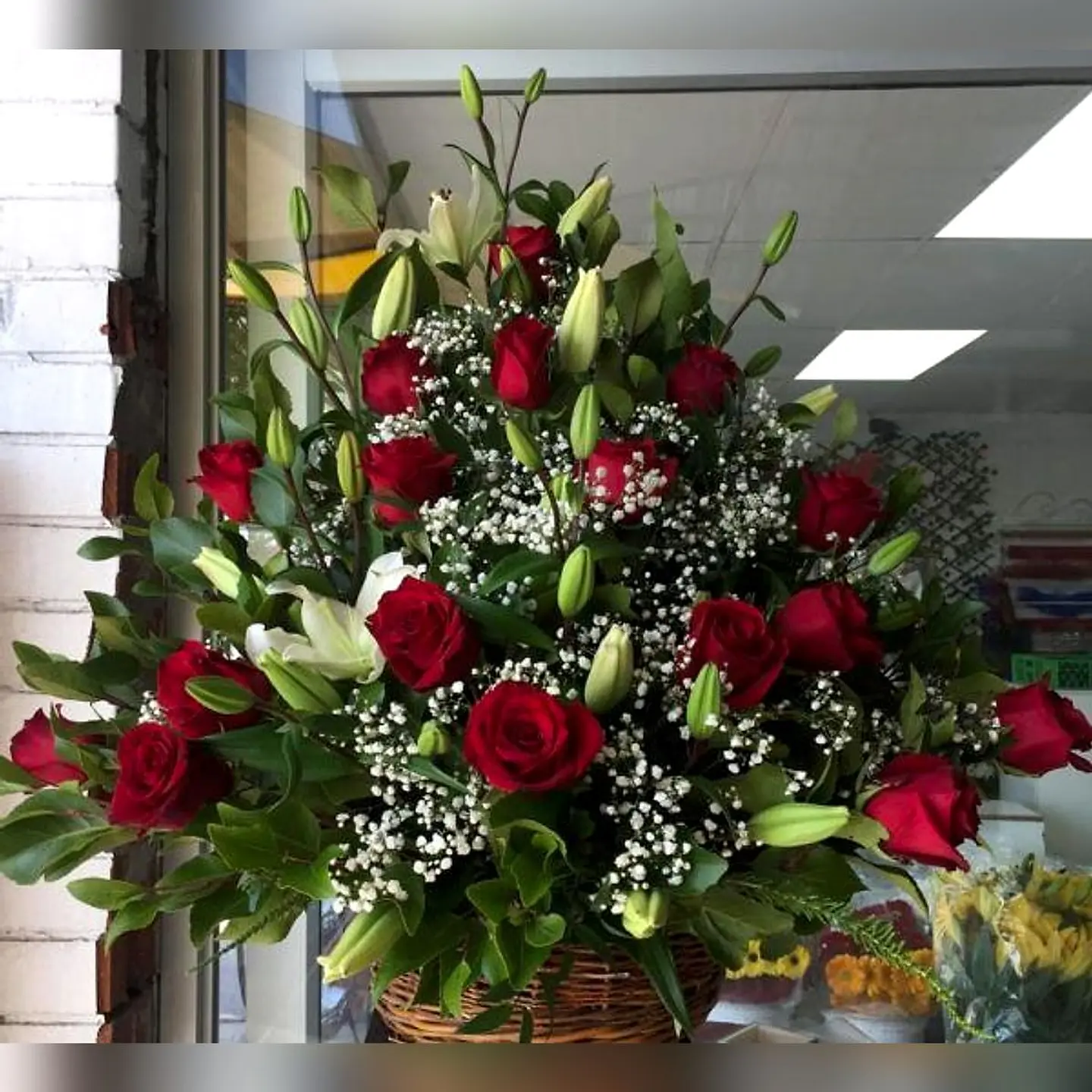 Arrimo de Rosas Rojas 1