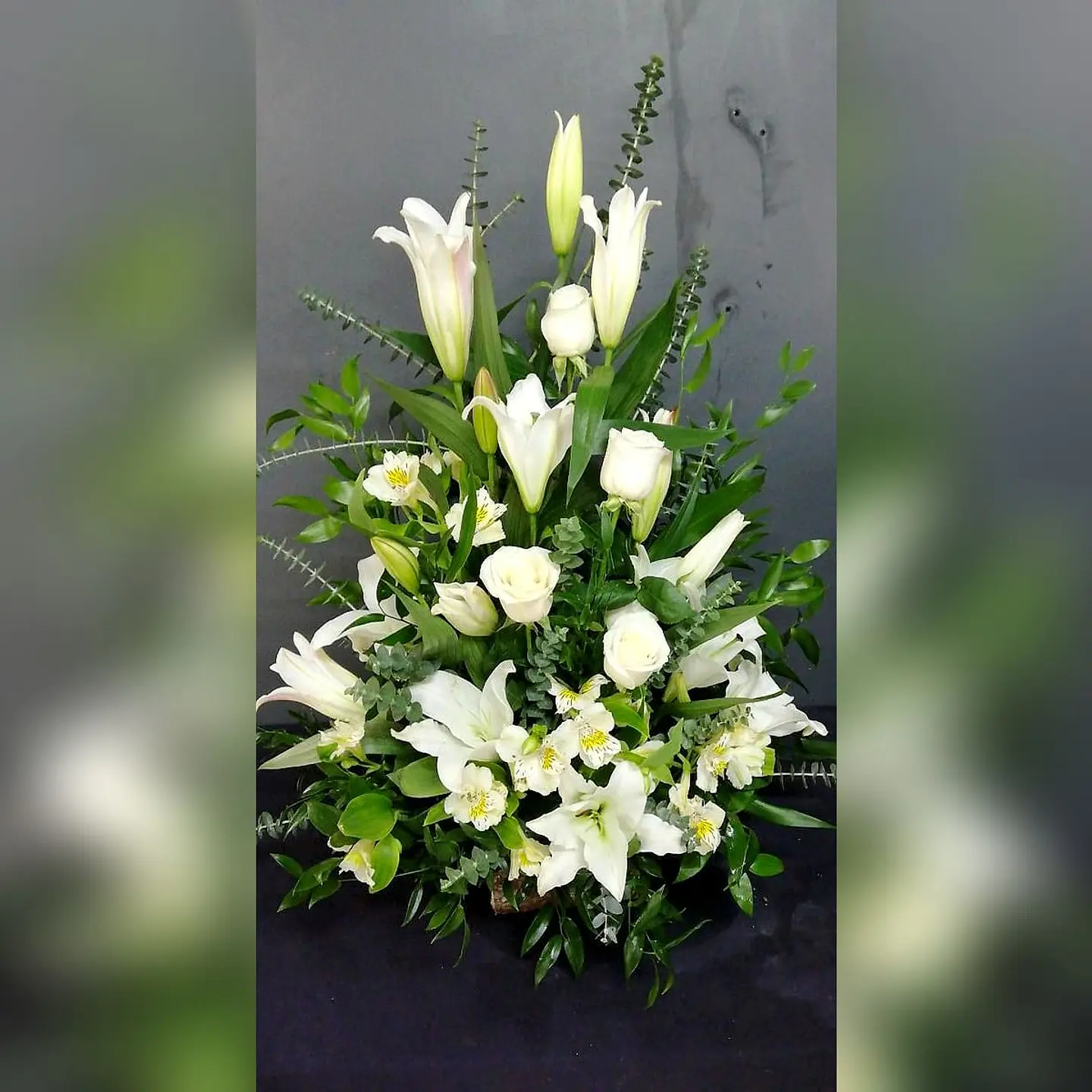 Arrimo Mediano Lilium y Rosas 1