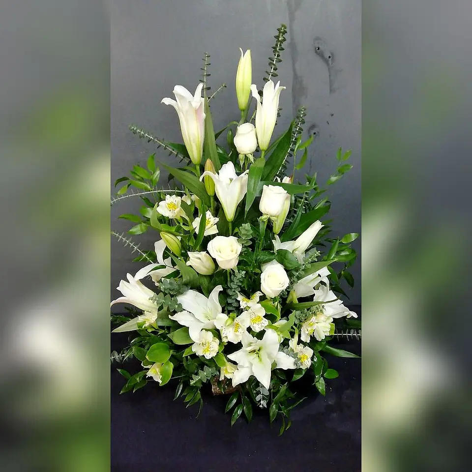 Arrimo Mediano Lilium y Rosas 1
