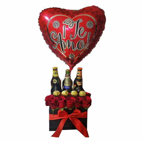 Caja de Rosas y Cervezas