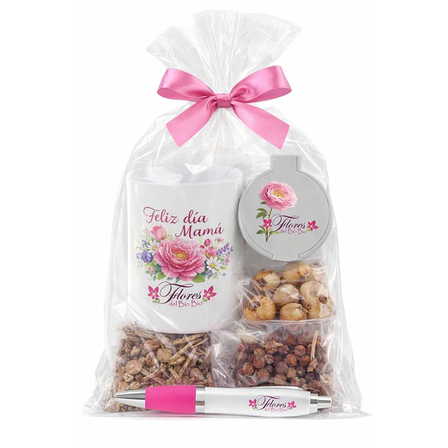 Tazon dia de la Madre con Bulbos