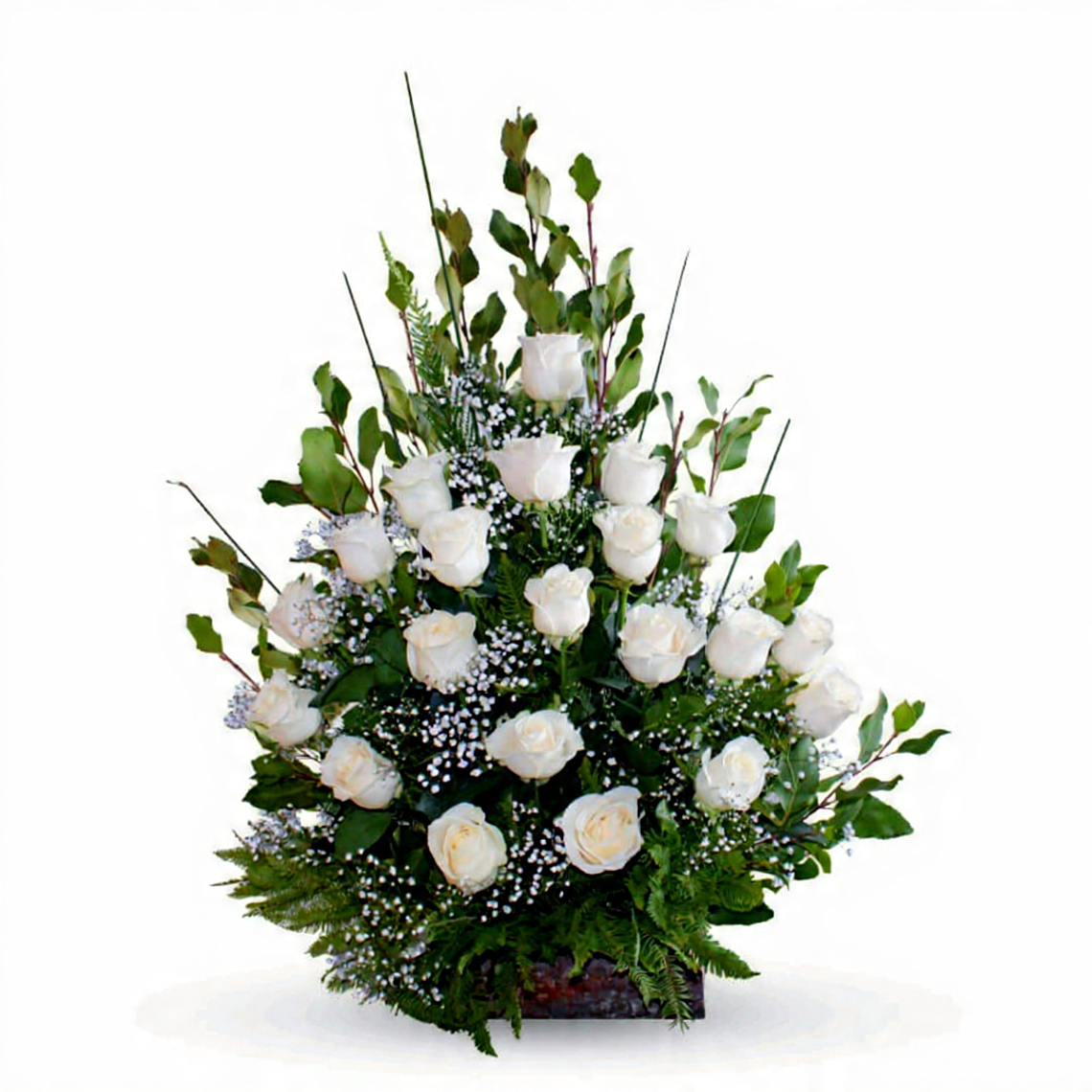 Homenaje De Pureza. (24 Rosas Blancas) 1