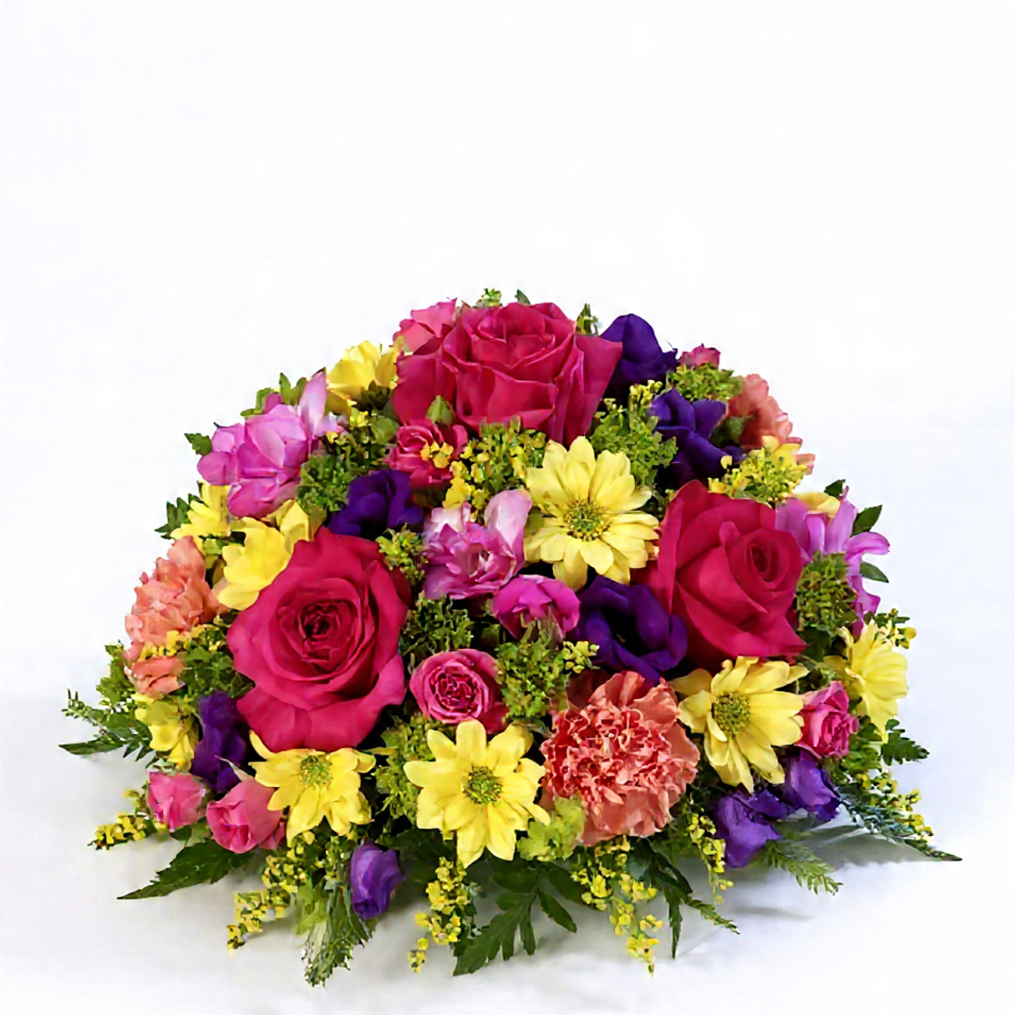 Cojin Floral Redondo Primaveral. 1