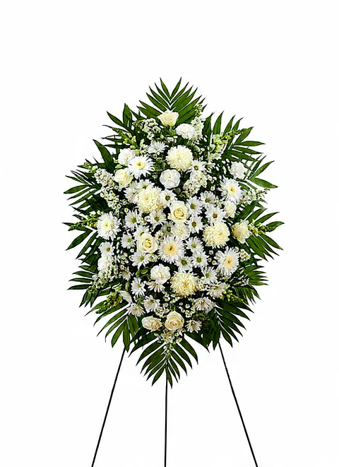 Corona Floral Paz Eterna