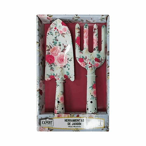 SET DE HERRAMIENTAS PALA Y RASTRILLO