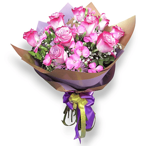 Ramo de 12 Rosas y Solomio