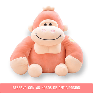 Peluche Gorila Rosado