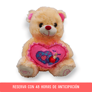 Oso con Corazón y Hélice de 40 Cms