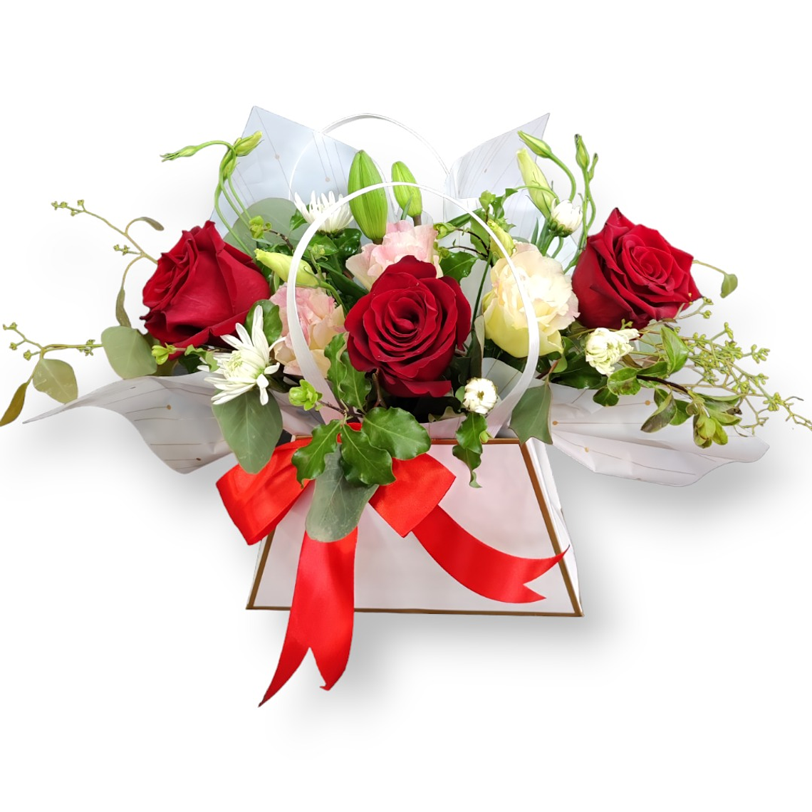 Cartera con Flores Mixtas 1