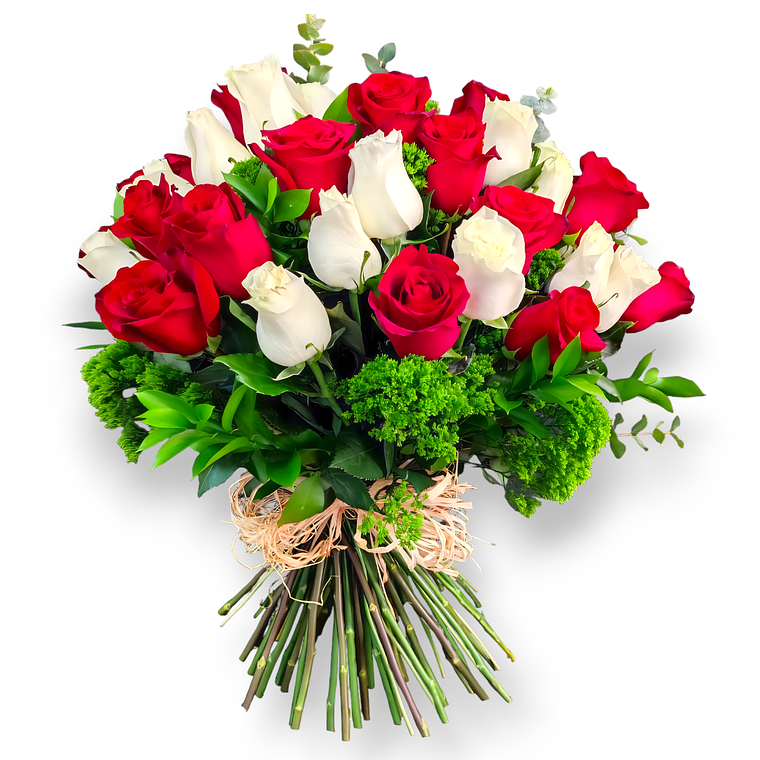 Ramo de 50 Rosas Mixtas Premium 1