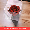 Rosa Eterna Roja en Cono [30 Cms]