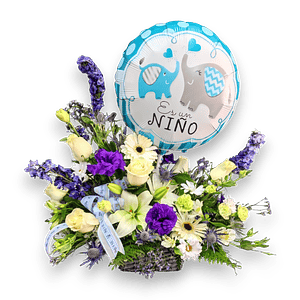 Canasta de Nacimiento 'Es un Niño'