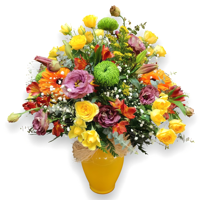 Florero de Condolencias Otoñal 1