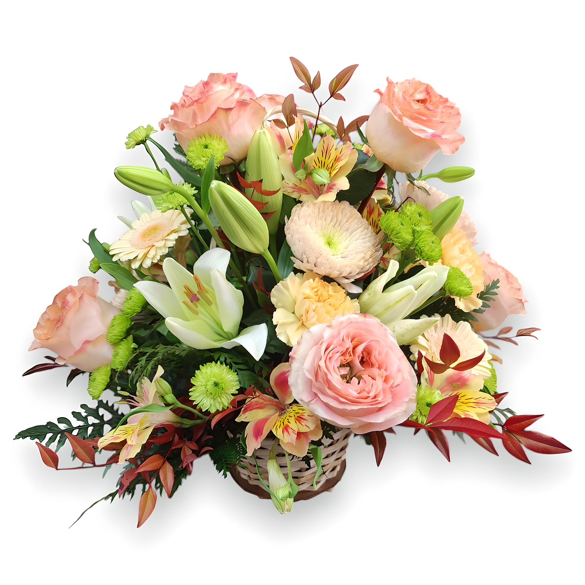 Canasta Condolencias 'Dulzura y Consuelo' Durazno 1