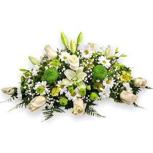 Cojín de Condolencias Verde Esperanza