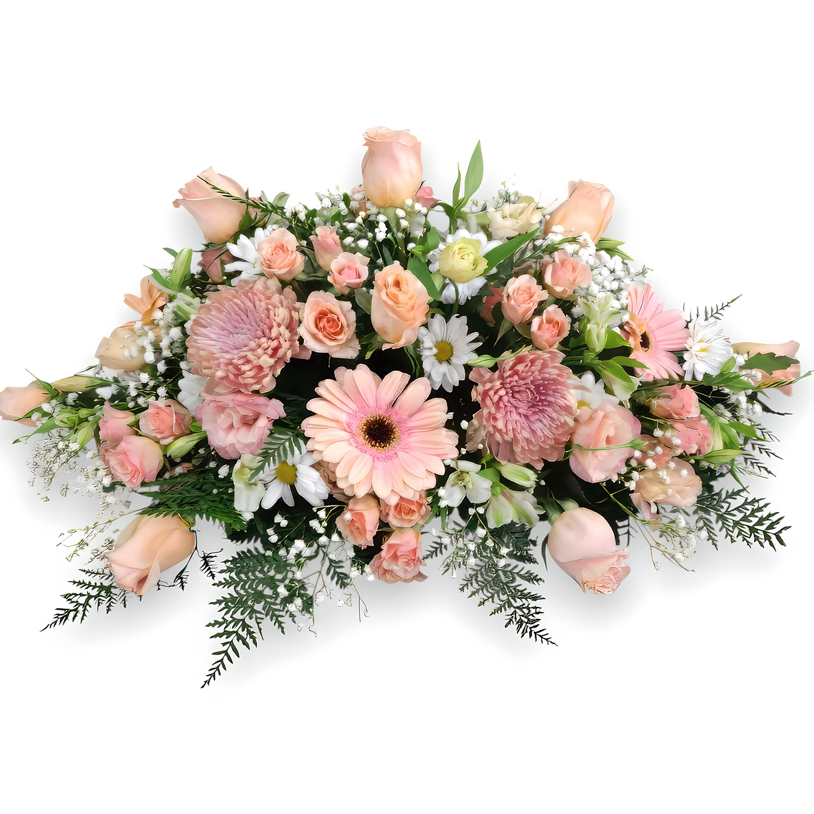 Cojín de Condolencias Damasco y Melocotón 1