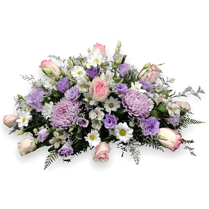 Cubre Urnas en tono Pastel Lila