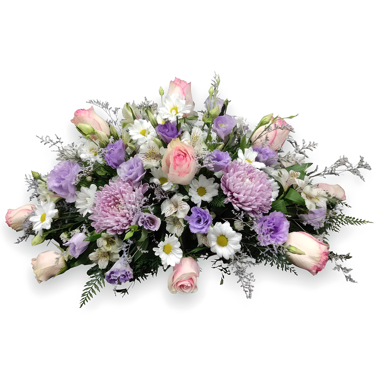 Cubre Urnas en tono Pastel Lila 1