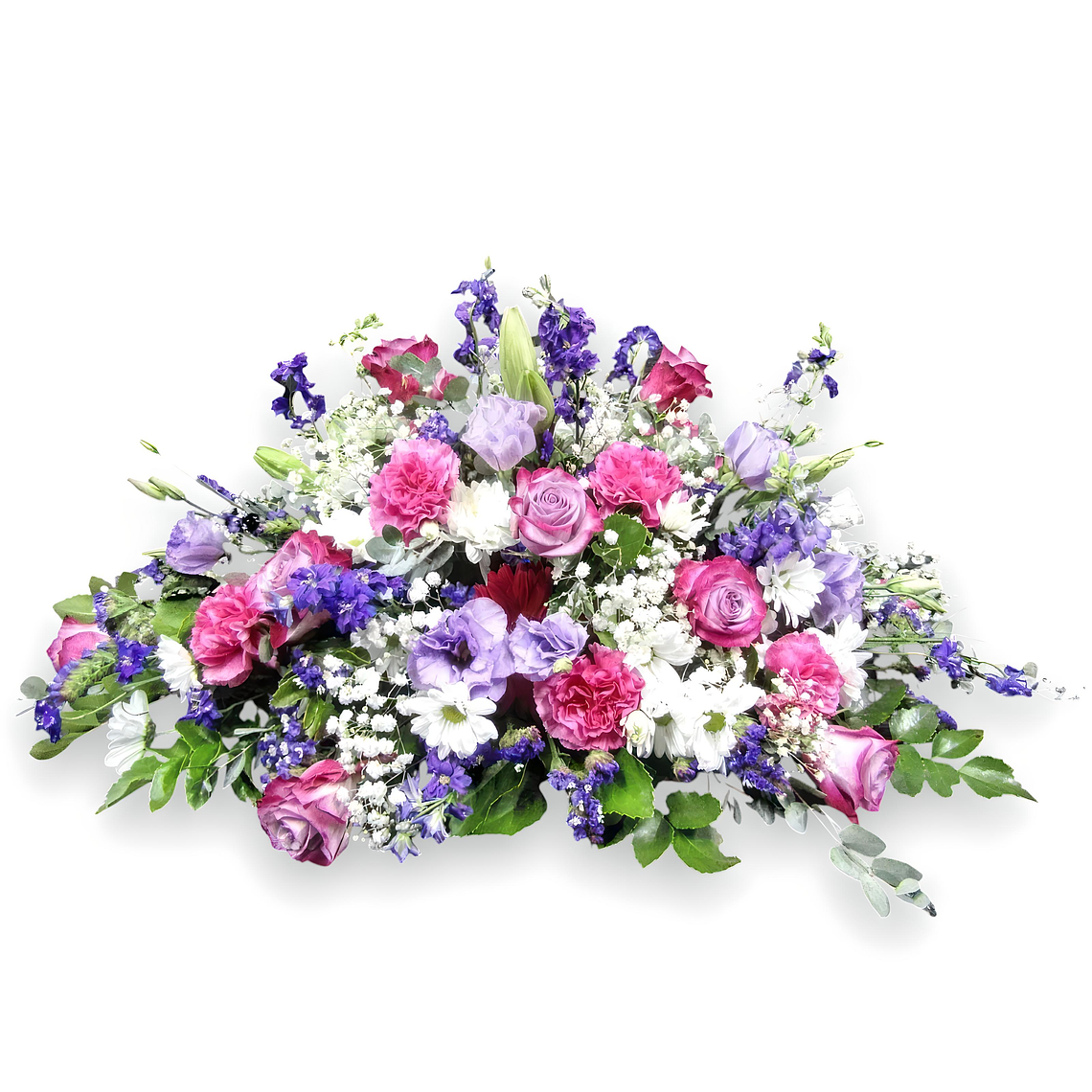 Cubre Urnas en Tonos Violeta y Rosado 1