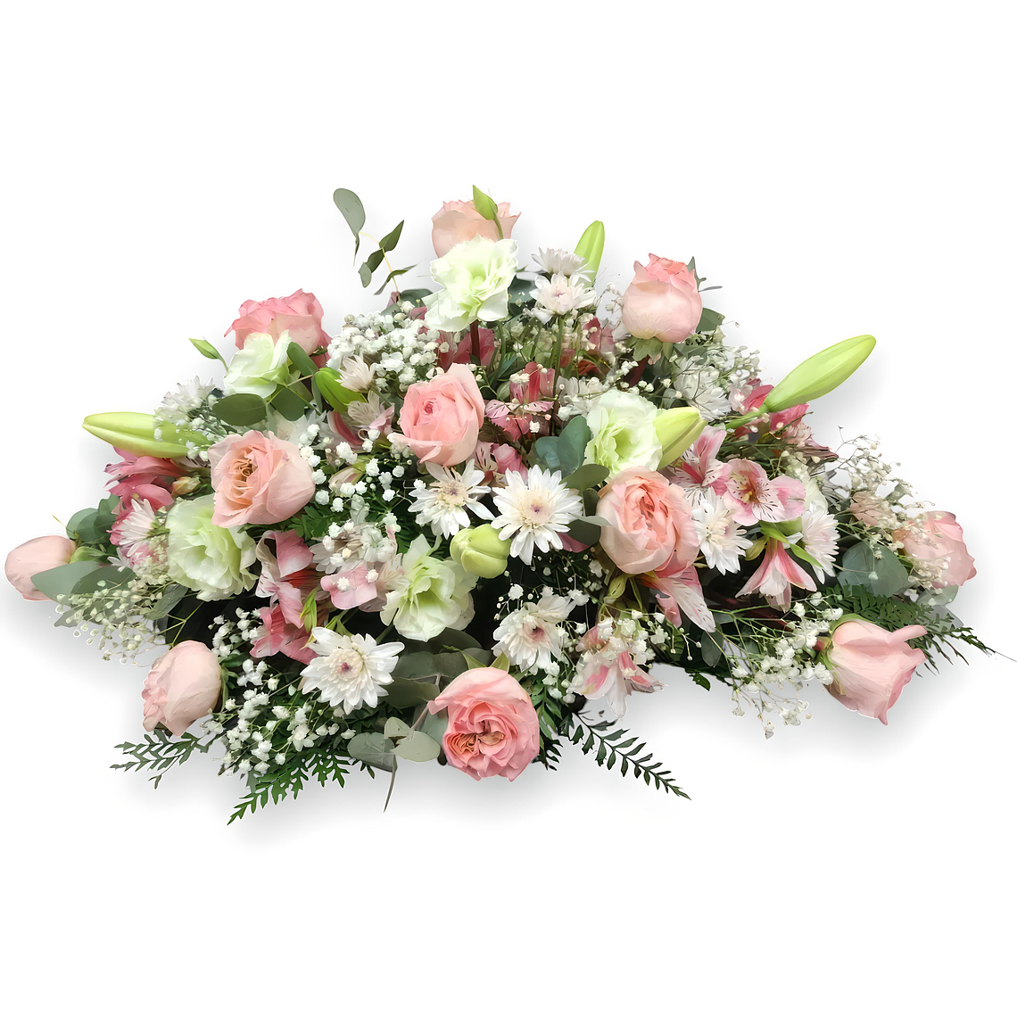 Cubre Urnas Rosado y Blanco Premium 1