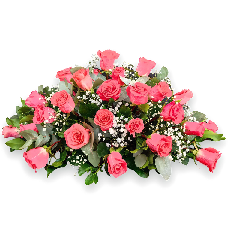 Cubre Urnas Rosas Rosadas 1