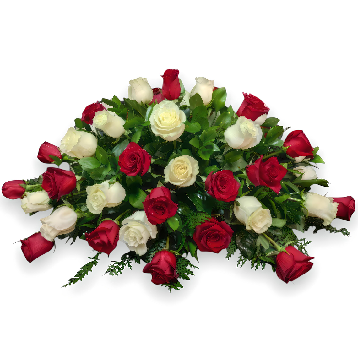 Cubre Urnas 50 Rosas Bicolor 1