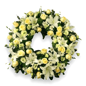 Corona de Condolencias Pastel [Condolencias]