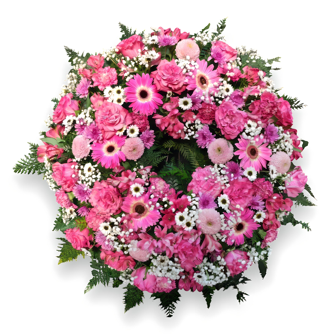 Corona Premium Rosado y Fucsia [Condolencias] 1