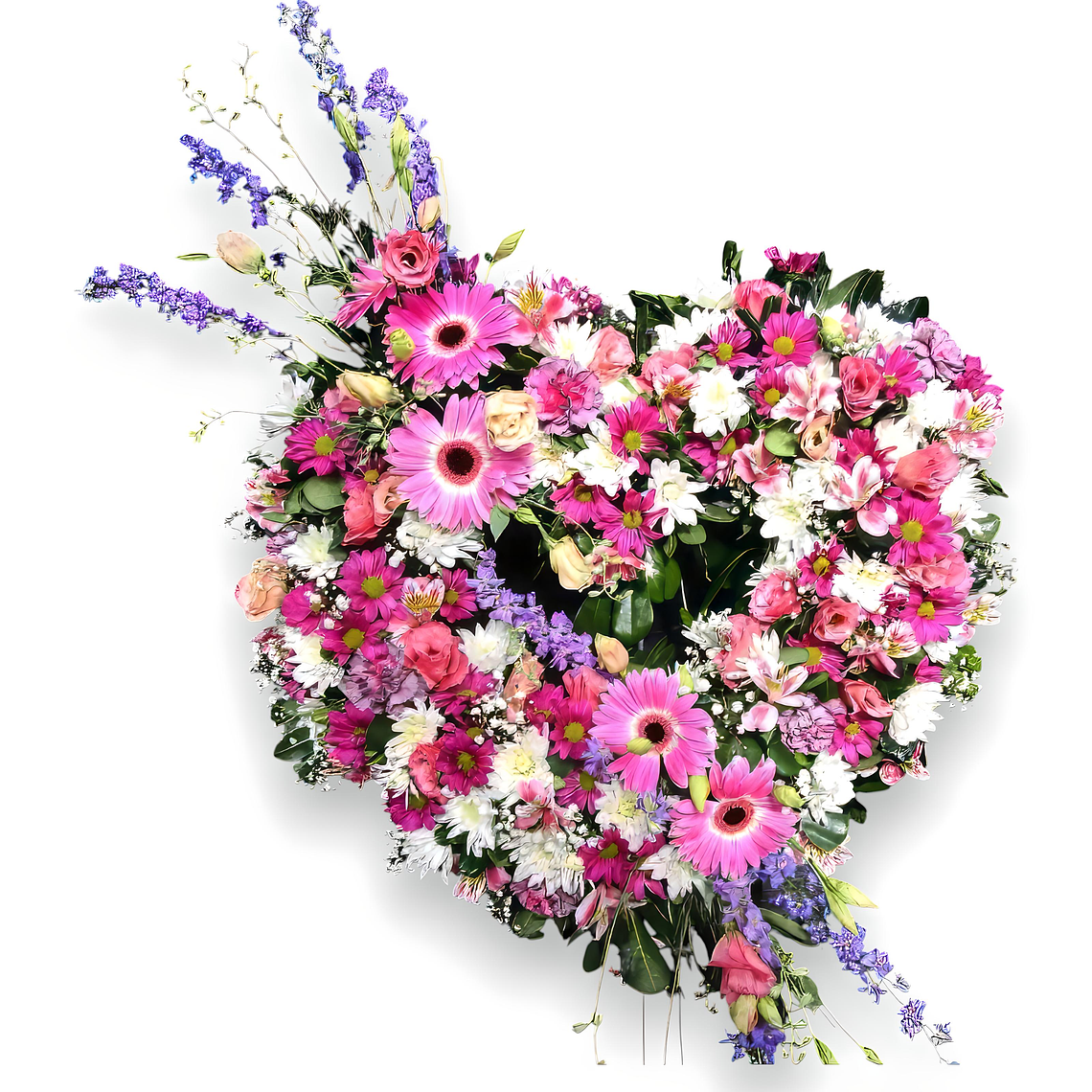 Corazón de Condolencias en Atril 1