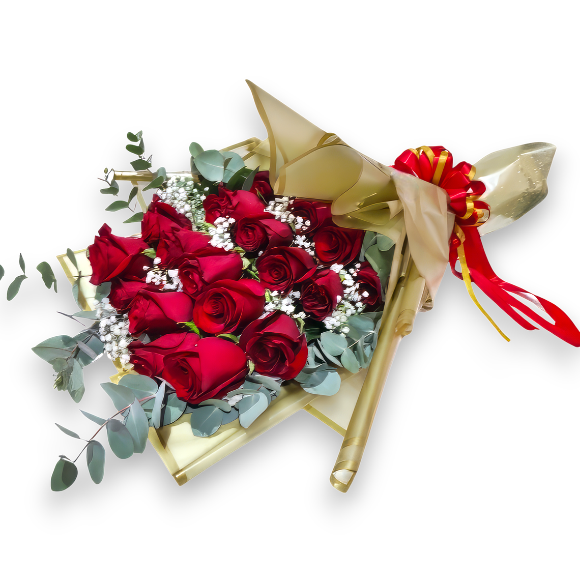 Ramo de 20 Rosas Rojas Premium 1