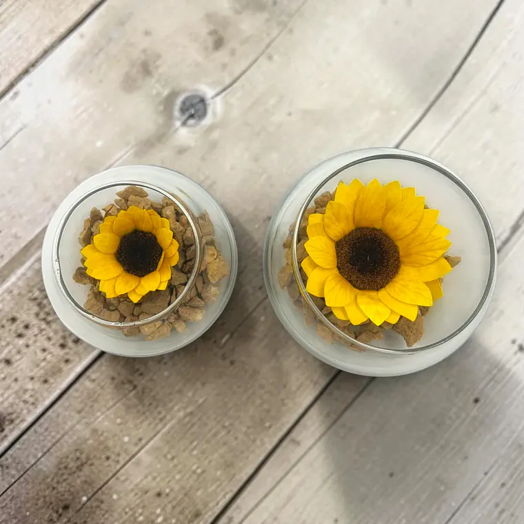 Girasol Eterno en Esfera (Mediano) 3