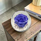 Rosa Eterna Lila en Esfera de Cristal - thumbnail 1