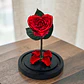 Rosa Eterna Roja en Cúpula de Vidrio Corazón - thumbnail 3