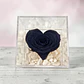 Mini Rosa Negra en Forma de Corazón - Miniatura 2