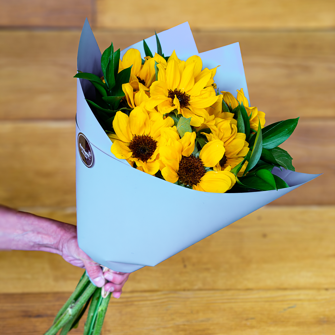 Ramo grande de girasoles 1