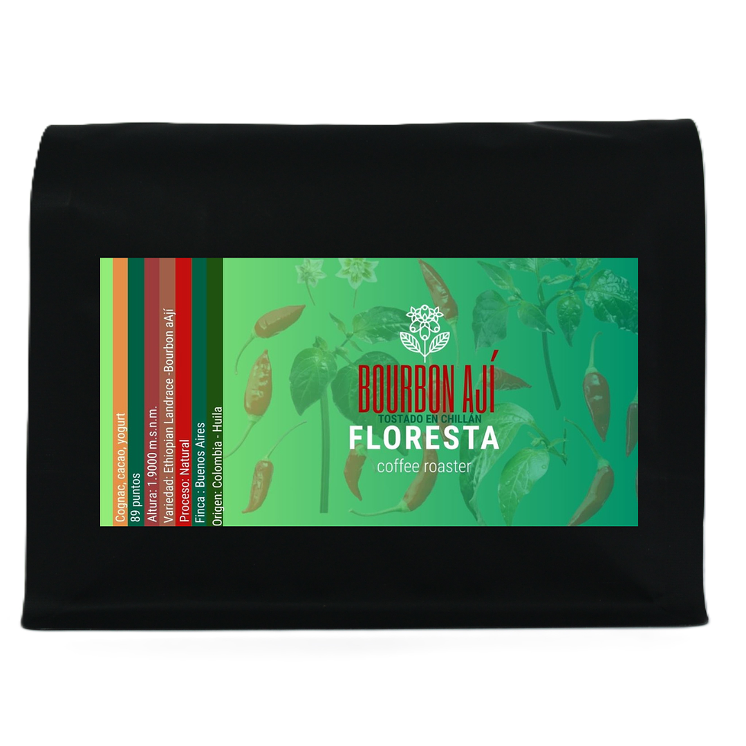 100 gr. Bourbon Aji Natural Colombia ( black friday: $9824) (25%dscto.) 2