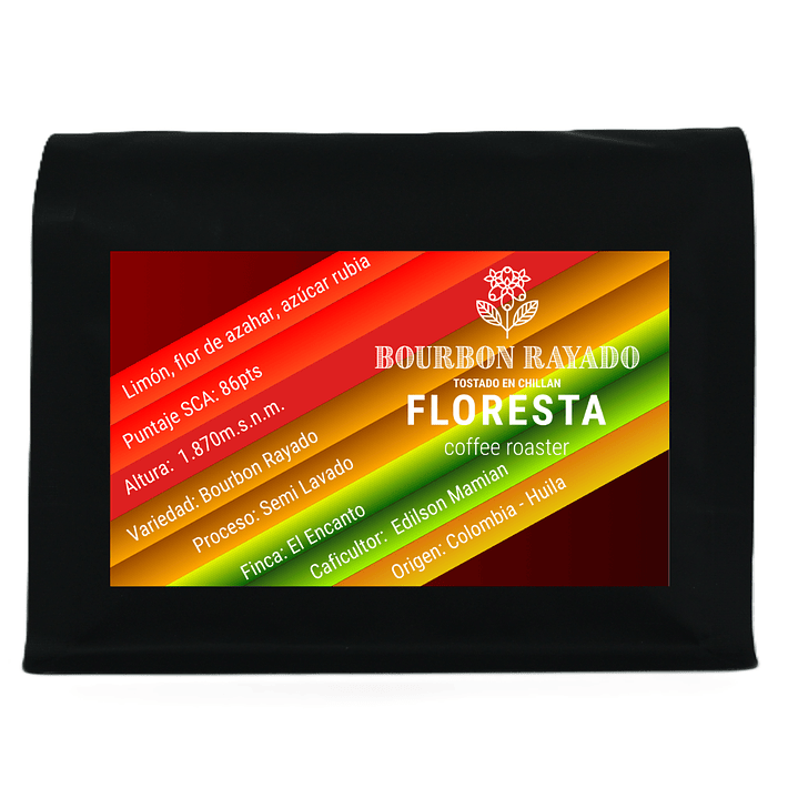 Bourbon Rayado Semi Lavado 1