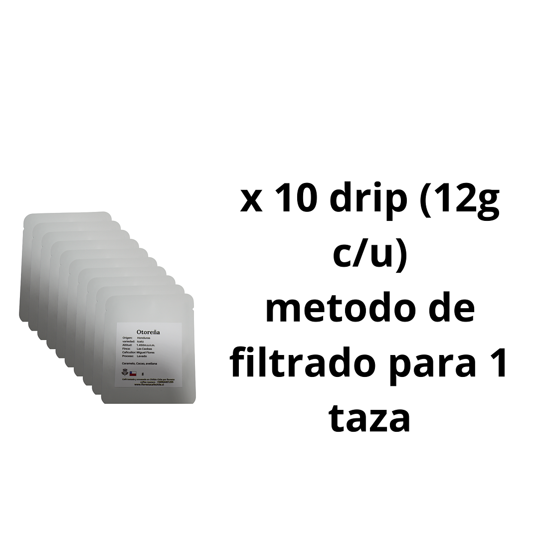 Caja drip cafe Otoreña perfil espresso 2