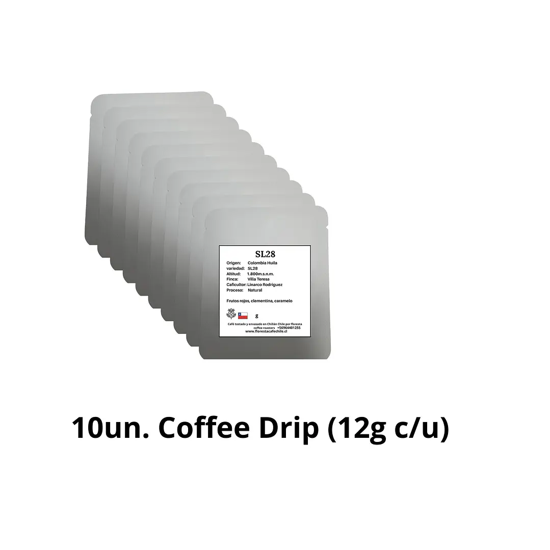 Pack Coffee Drip 5 Variedades Exóticas ( 120 g.) 2