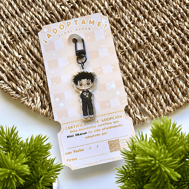LLAVERO ADOPTIVO | DAN DA DAN | Okarun