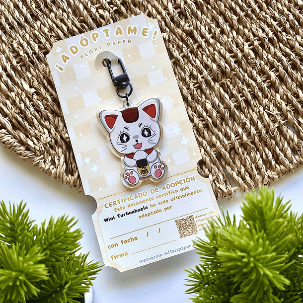 LLAVERO ADOPTIVO | DAN DA DAN | Turbo abuela