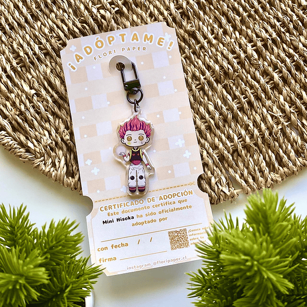 LLAVERO ADOPTIVO | HUNTER X HUNTER | Hisoka