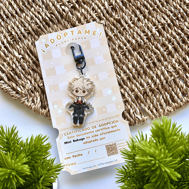 LLAVERO ADOPTIVO | MY HERO ACADEMIA | Bakugo