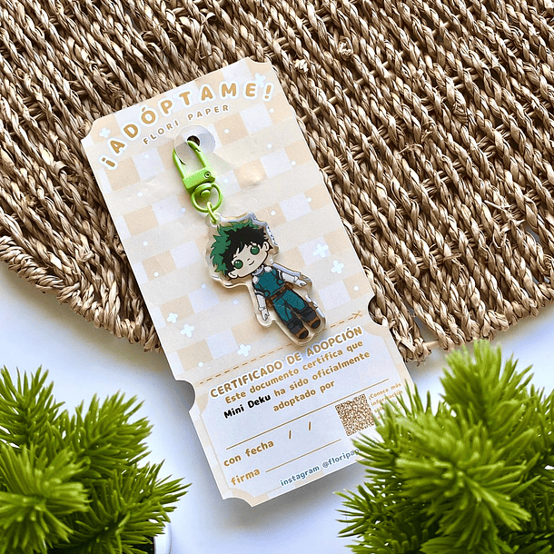 LLAVERO ADOPTIVO | MY HERO ACADEMIA | Deku