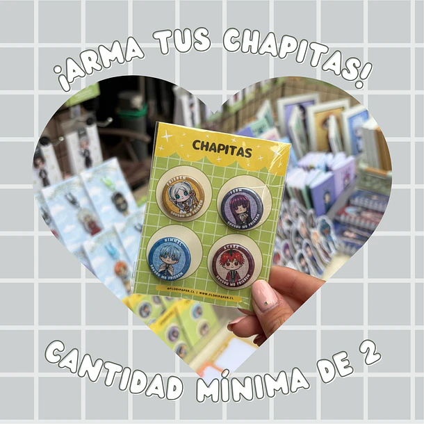 ¡ARMA TUS CHAPITAS!