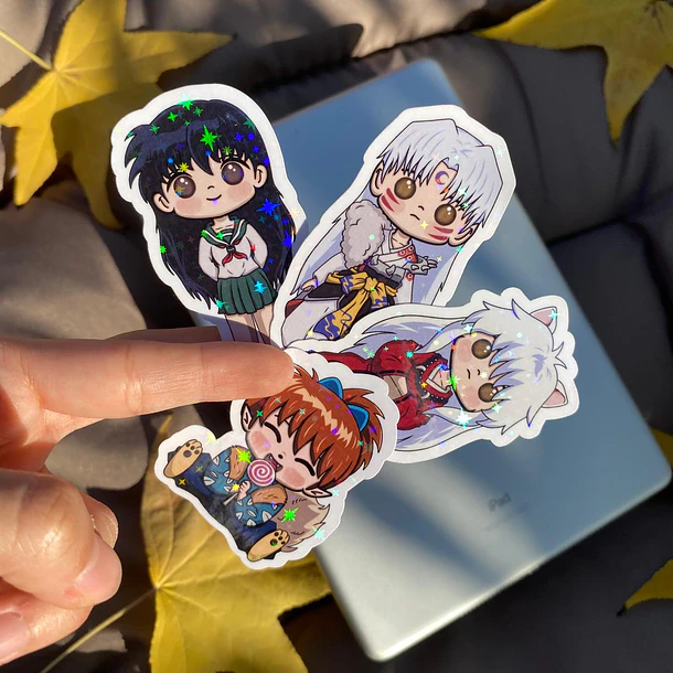 STICKER HOLOGRÁFICO | INUYASHA