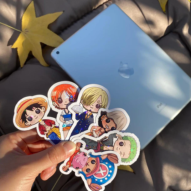 STICKER HOLOGRÁFICO | ONE PIECE